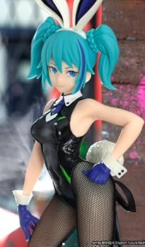 Amazon.com: Generic Miku BiCute Bunnies Figure Statue Street